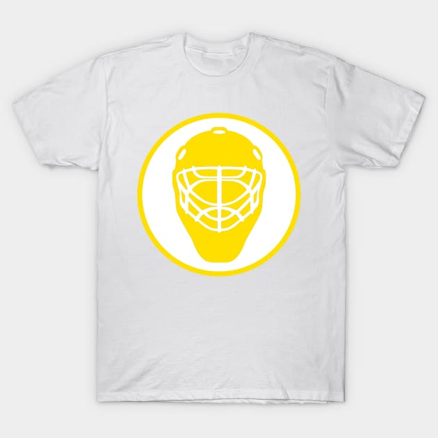 HOCKEY GOALIE MASK T-Shirt by HOCKEYBUBBLE